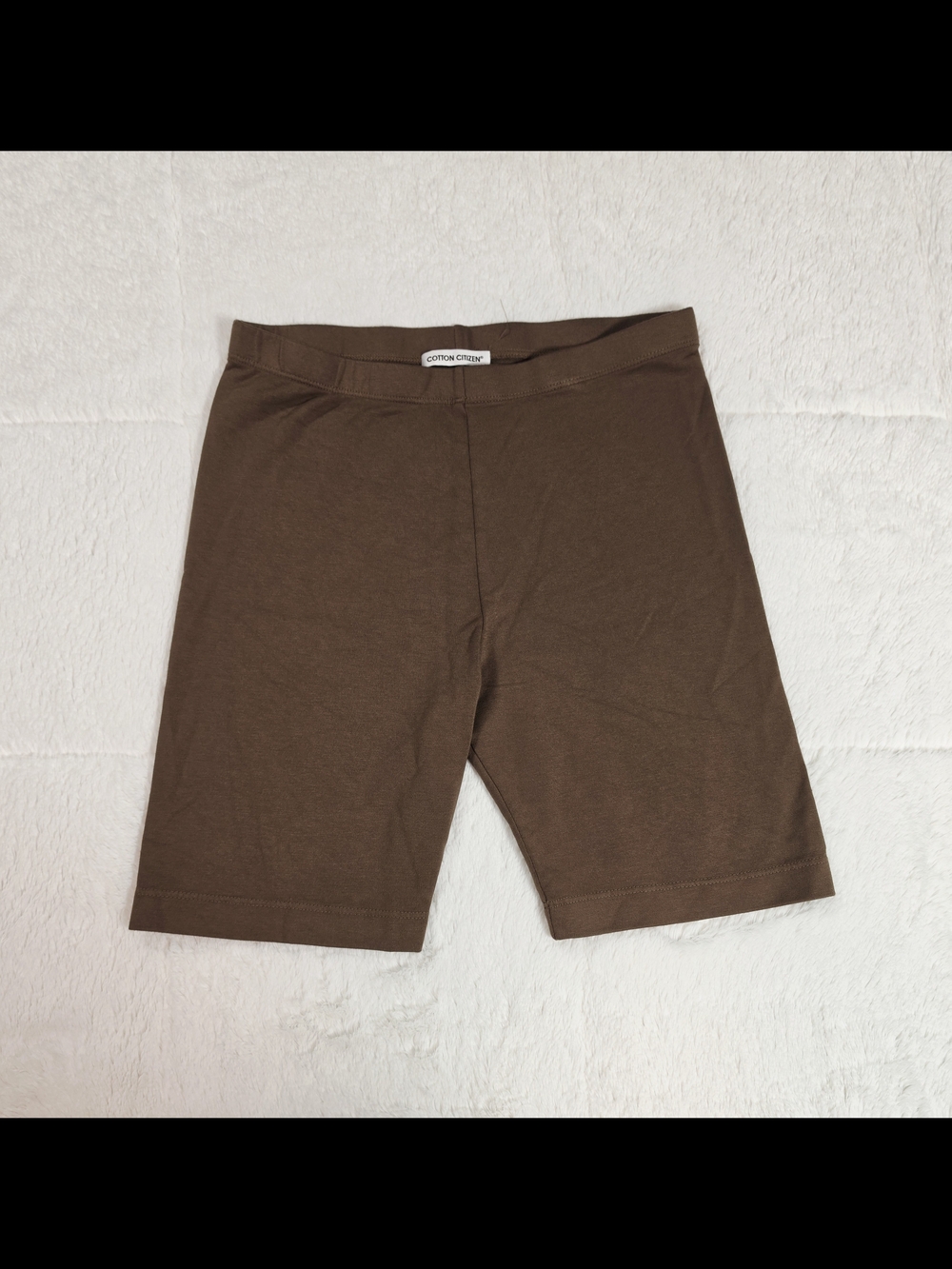 Cotton Citizen Women's Brown Bike Shorts(BBX4-05)